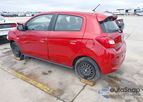 2017 Mitsubishi Mirage Es from USA, damaged, VIN ML32A3HJ0HH012153